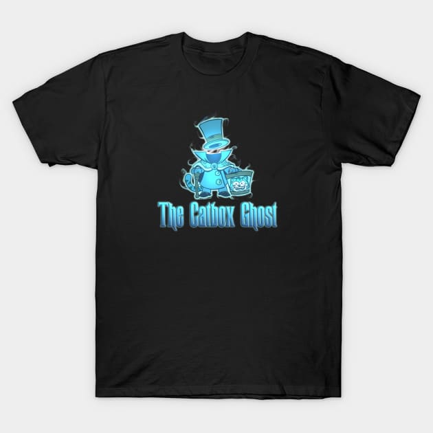 The Catbox Ghost T-Shirt by Dustinart